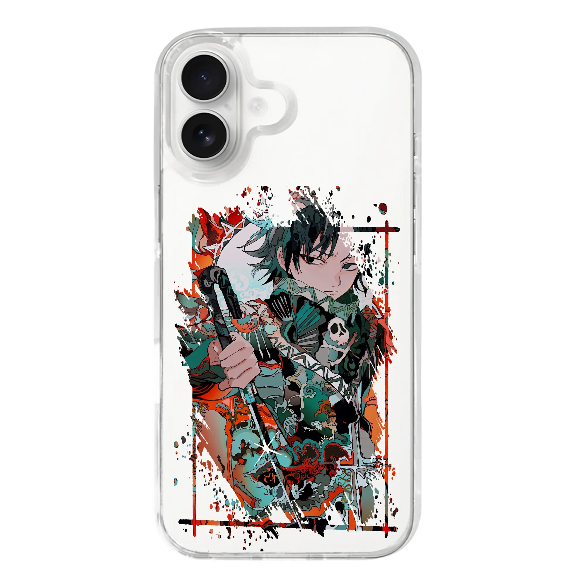 ハンター×ハンター グッズ フェイタン＝ポートオ - iPhone 17シリーズ 透明スマホケース – 薄型・耐衝撃・精密フィット保護カバー